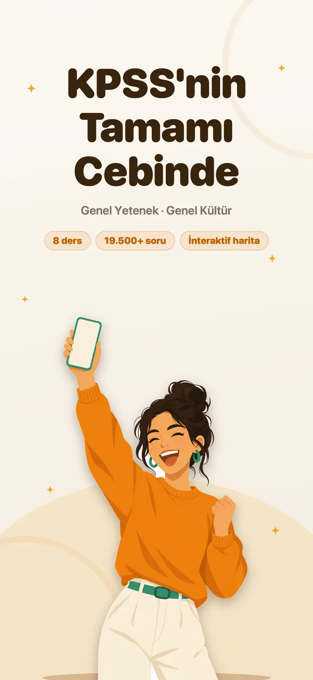 KPSS Digital iOS uygulaması ekran görüntüsü: KPSS'nin tamamı cebinde